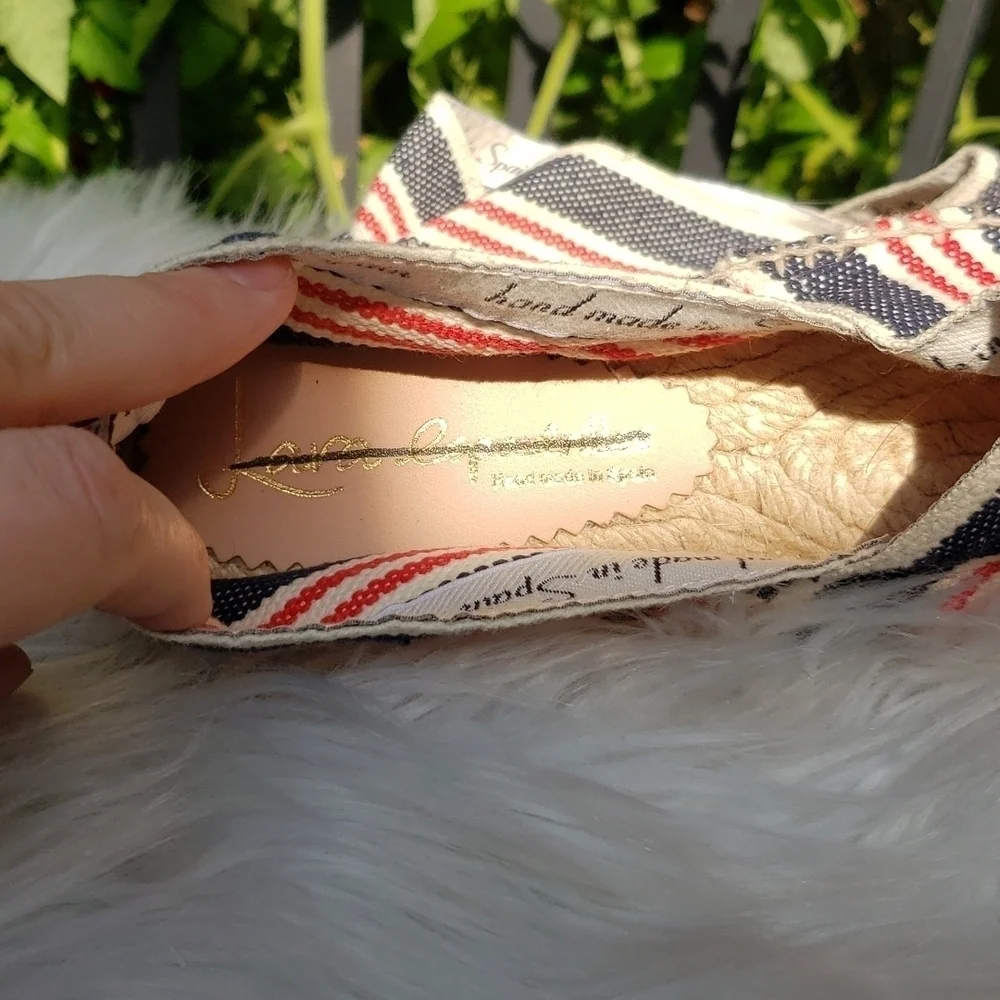 LARA ESPADRILLE Red White Blue 37